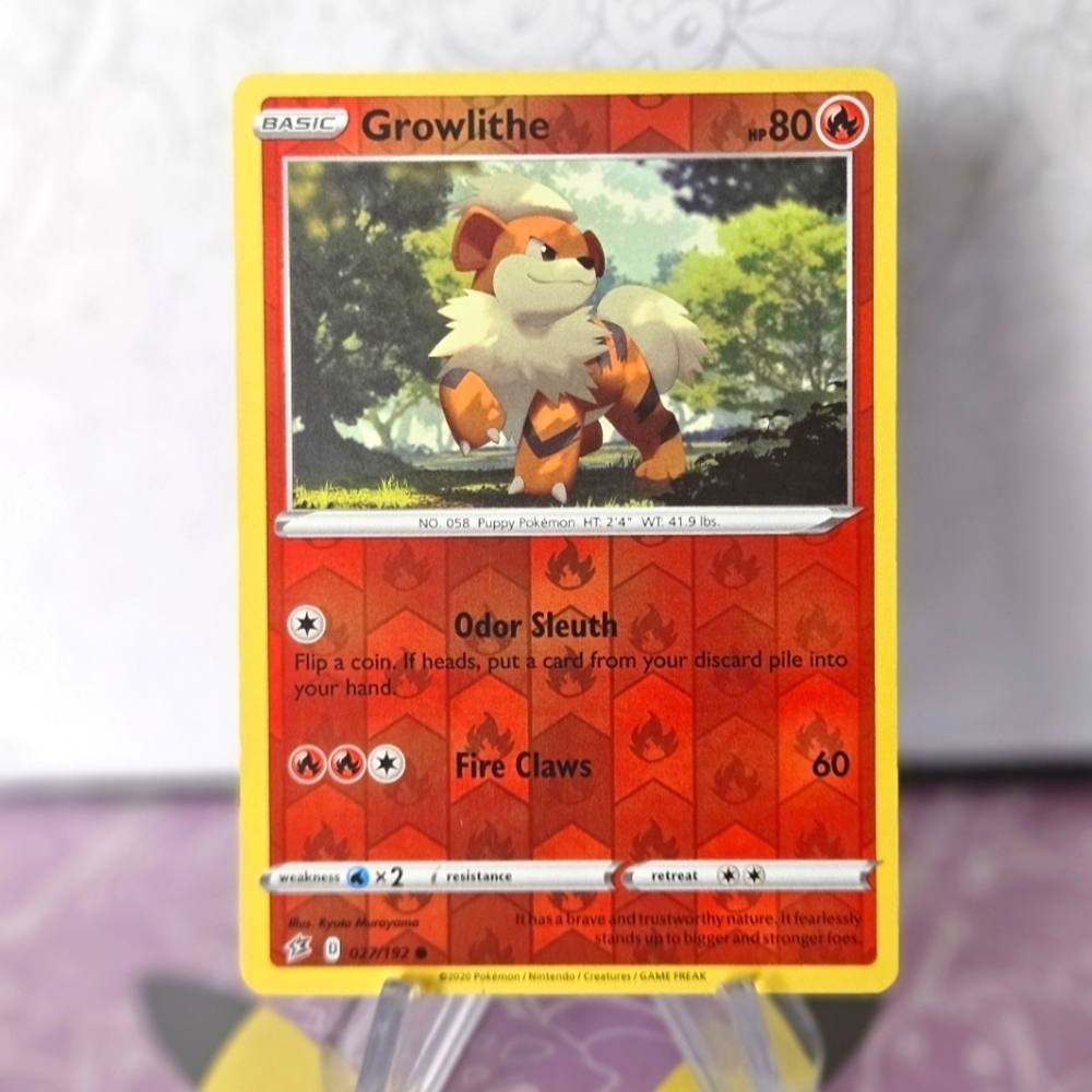 Growlithe 027/192 Pokémon TCG Reverse Holo
